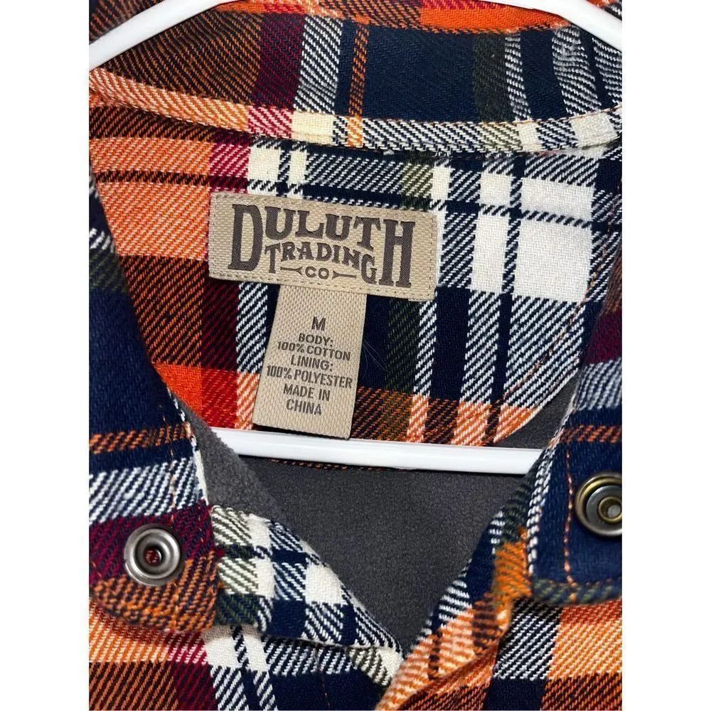 Duluth Trading button down flannel jacket - Picture 9 of 9